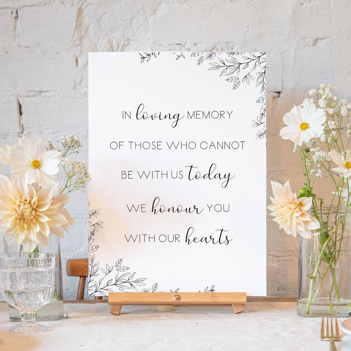 In Loving Memory Sign – Manta Makes